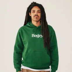 The Bogey Hoodie Pine Green