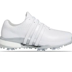 Tour360 24 Leather Golf Shoes White