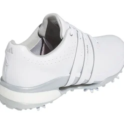 Tour360 24 Leather Golf Shoes White
