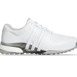 Tour360 25 Spikeless Golf Shoes White/Silver