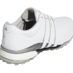 Tour360 25 Spikeless Golf Shoes White/Silver