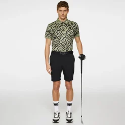 Tour Tech Print Polo Tour Tiger Olive
