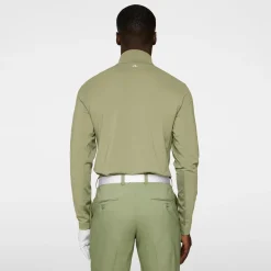 Tour Tech Quarter Zip Mid Layer Oil Green