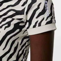 Tour Tech TX Jersey Print Polo Tour Tiger Moonbeam