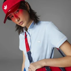 Twistknit Trefoil Polo Clear Sky