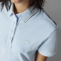 Twistknit Trefoil Polo Clear Sky