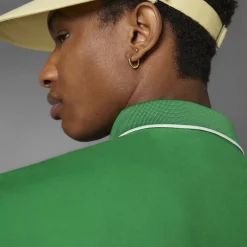 Twistknit Trefoil Polo Green