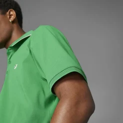 Twistknit Trefoil Polo Green