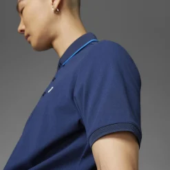 Twistknit Trefoil Polo Night Indigo