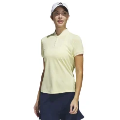 Ultimate365 Diamond Jacquard Polo Yellow