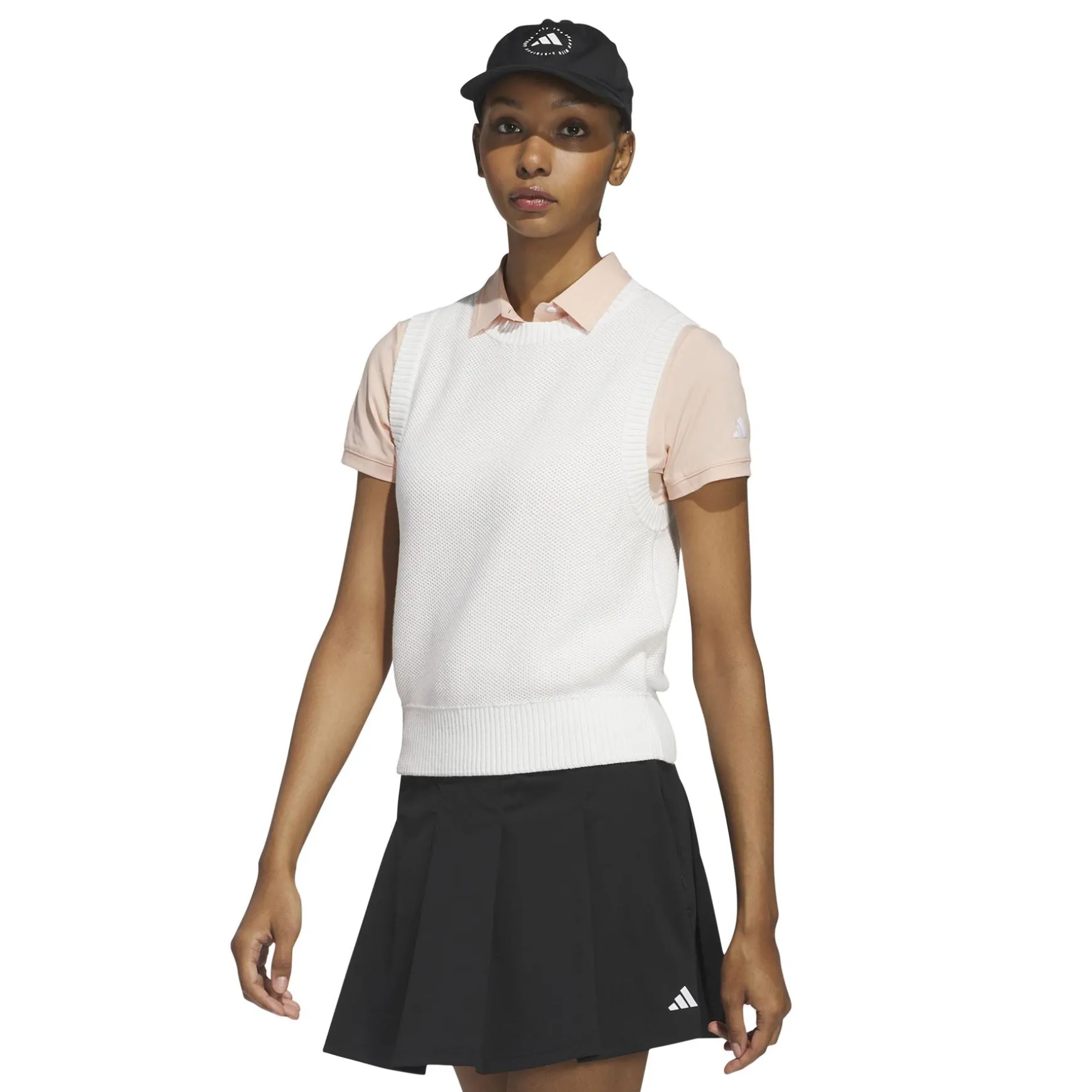 Ultimate365 Knit Tour Vest White