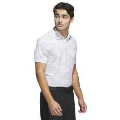 Ultimate365 Speed Stripe Polo White/Silver Green