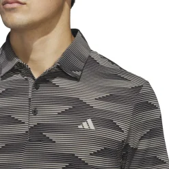 Ultimate365 Speed Stripe Polo Black/Beige