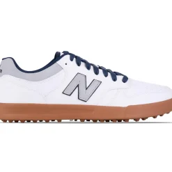 480 Waterproof Spikeless Golf Shoes White/Brown