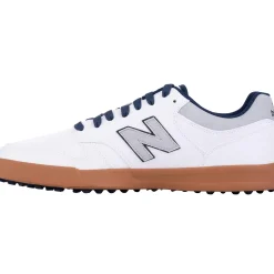 480 Waterproof Spikeless Golf Shoes White/Brown