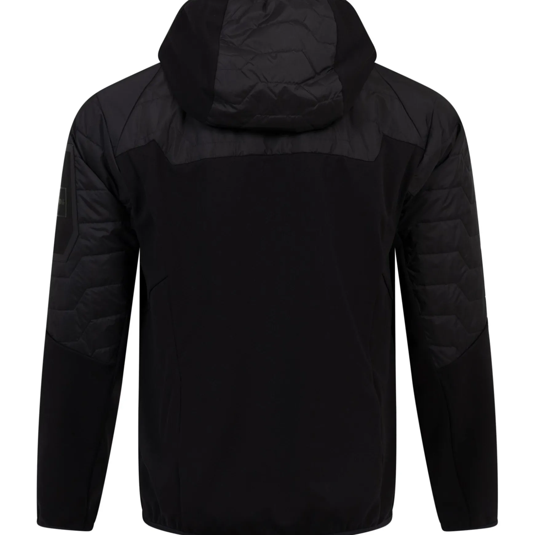 Wilder Hooded Hybrid Jacket Black