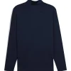 x AP Cloudspun Tech Quarter Zip Deep Navy