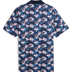 x AP Spring Florals Polo Deep Navy/Pale Pink