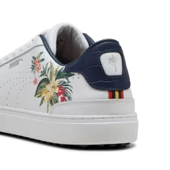 x PTC Clyde Golf Shoes Puma White/Deep Navy/Red Fire