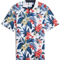 x PTC Floral Polo White Glow