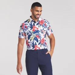 x PTC Floral Polo White Glow