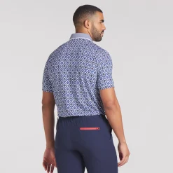 x PTC Tile Polo White Glow/Deep Navy