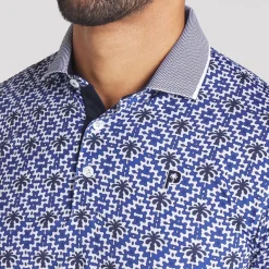 x PTC Tile Polo White Glow/Deep Navy