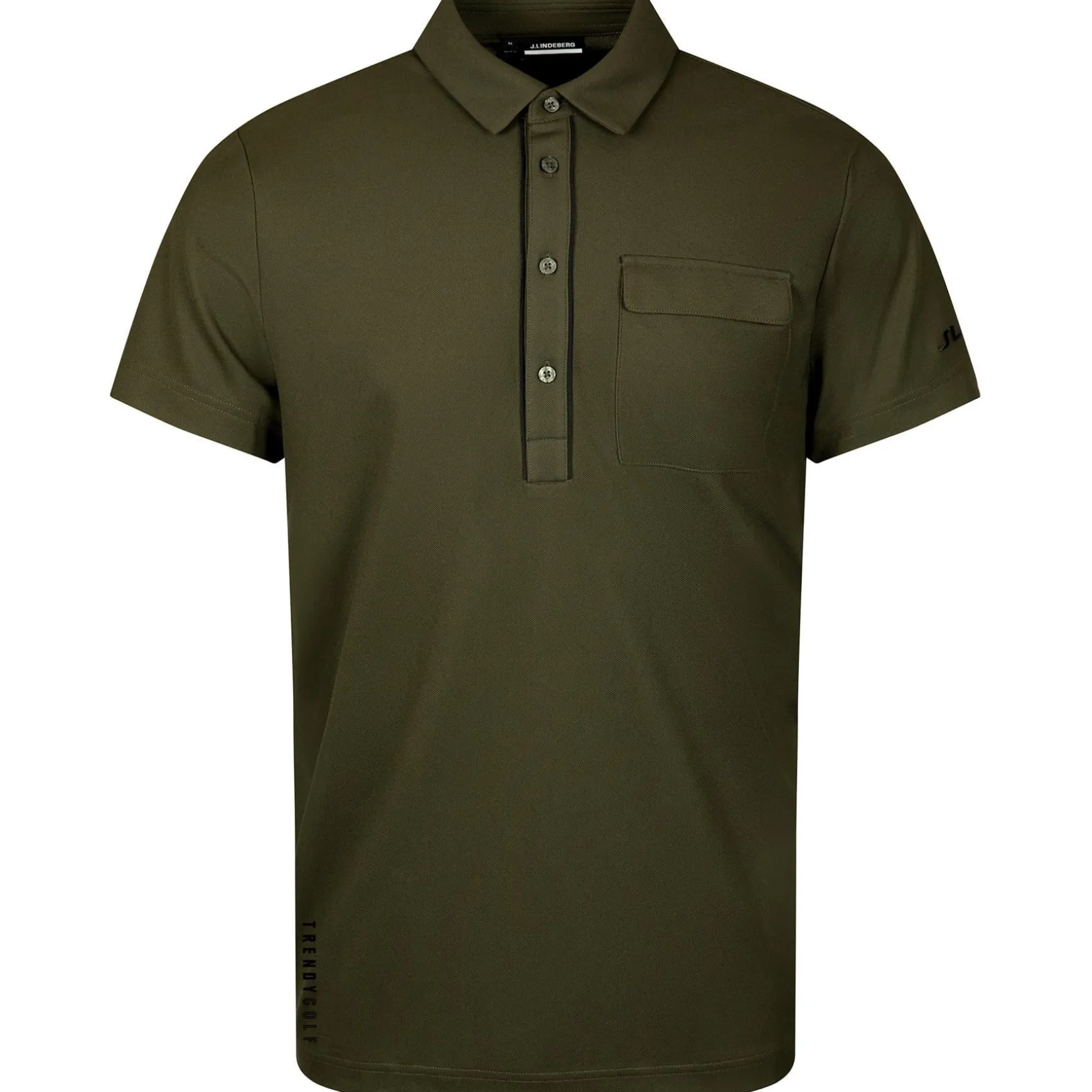 x TRENDYGOLF Lincoln II Polo Forest Green