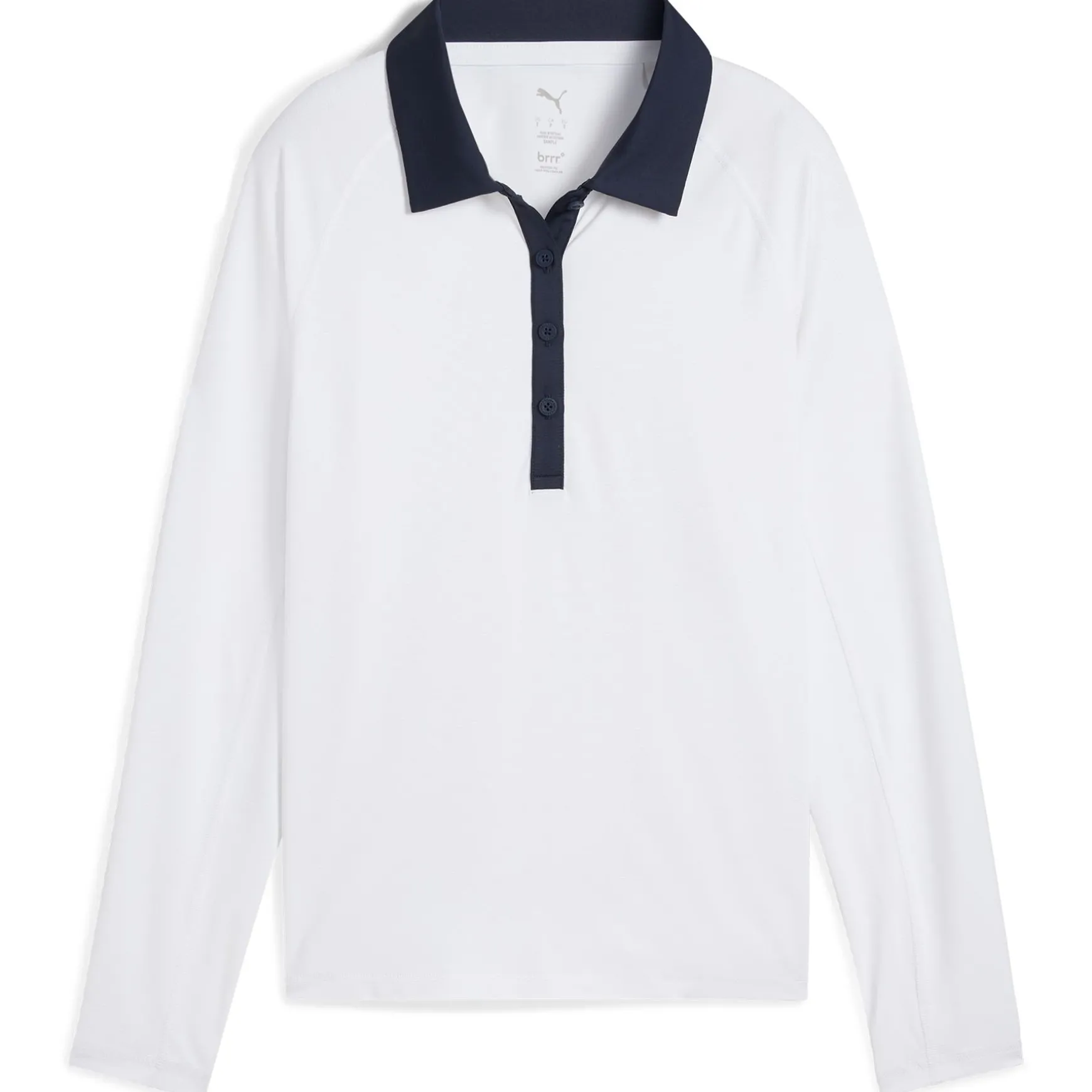 YOU-V LS Polo White Glow